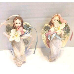 Vintage Christmas Around World Ornaments Blossoming Spirits 1999 #550384 Angels